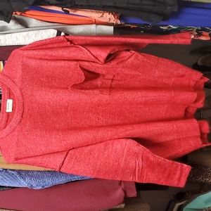 Oversized sweater tunic